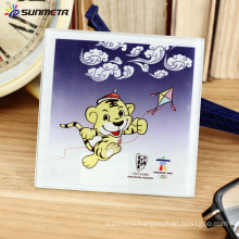 sublimation glass photo frame BL-17A 100*100*4